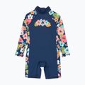 Kombinéza UPF 50+ dětská ROXY Morning Flower Springsuit mood indigo morning flowers