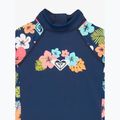 Kombinéza UPF 50+ dětská ROXY Morning Flower Springsuit mood indigo morning flowers 3