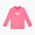 Dětské plavecké tričko Longsleeve ROXY Whole Hearted sangria sunset