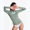 Dámské plavecké tričko Longsleeve  ROXY Whole Hearted oil green 4