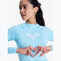 Dámské plavecké tričko Longsleeve ROXY Whole Hearted tanager turquoise 6