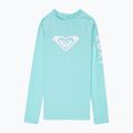 Dětské plavecké tričko Longsleeve ROXY Whole Hearted aqua splash