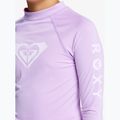 Dětské plavecké tričko Longsleeve ROXY Whole Hearted crocus petal 4