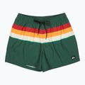 Pánské koupací šortky Quiksilver Everyday Printed Volley 15" forest outside stripe