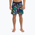 Pánské koupací šortky Quiksilver Surfsilk Scallop 18" dark navy interact floral 3