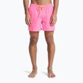 Pánské koupací šortky Quiksilver Everyday Solid Volley 15" pink lemonade 3