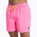 Pánské koupací šortky Quiksilver Everyday Solid Volley 15" pink lemonade 7