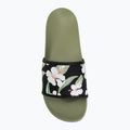 Dámské žabky ROXY Slippy IV oil green 5