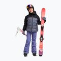 Dětská snowboardová bunda ROXY Snowyhill Printed Puffy true black wildin out rg 2