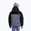 Dětská snowboardová bunda ROXY Snowyhill Printed Puffy true black wildin out rg 3