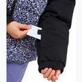 Dětská snowboardová bunda ROXY Snowyhill Printed Puffy true black wildin out rg 6