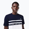 Pánské tričko Lacoste TH7515 white/navy blue 3