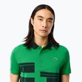 Tenisová polokošile Lacoste DH2568 fluorine green/sinople 4