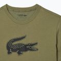 Pánské tričko  Lacoste TH2042 khaki/black 5