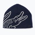 Zimní čepice  Lacoste RB3021 navy blue/flour