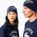 Zimní čepice  Lacoste RB3021 navy blue/flour 3