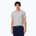 Pánské tričko Lacoste TH9007 3-pak white/silver chine/black 3