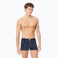 Pánské boxerky Lacoste 5H1288 3-pack navy blue/white/silver ch 2