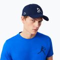 Pánské tenisové tričko Lacoste TH1044 gipsy white/navy blue 3