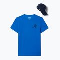 Pánské tenisové tričko Lacoste TH1044 gipsy white/navy blue 4