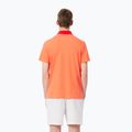 Pánské tenisové šortky Lacoste GH7413 white/mango tree red 2
