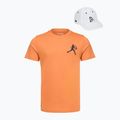 Pánské tričko + čepice Lacoste TH1044 blossom/white