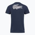 Pánské tenisové tričko Lacoste TH0003 navy blue/white 2