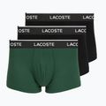Pánské boxerky Lacoste 5H1300 3 pack black/green