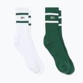 Ponožky Lacoste RA9189 Ankle 3-pak green/white