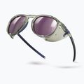 Sluneční brýle Julbo Millenium Polarized HD shiny transparent army green/white/blue 5