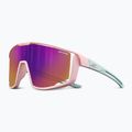 Dětské sluneční brýle Julbo Fury Junior Spectron matt pastel pink/pastel blue/pink flash