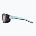 Sluneční brýle Julbo Shield M Spectron translucent black/light blue/pink 3
