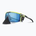 Cyklistické brýle Julbo Ultimate Cover Polar 4 Hd black/yellow fluo/capsule ocean master 9