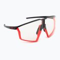 Sluneční brýle Julbo Edge Reactiv 0-3 mat black/mat fluo orange/clear