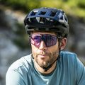 Julbo Edge Reactiv 1-3 High Contrast matné průsvitné černo-fialové cyklistické brýle 7