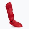 Holenní chrániče adidas WKF red 2