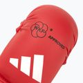 Chrániče rukou adidas WKF červené 4