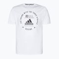 Tréninkové tričko Adidas Boxing bílé ADICL01B