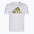 Tréninkové tričko Adidas Boxing bílé ADICL01B