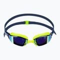 Plavecké brýle Aquasphere Xceed bright yellow/navy blue/mirror yellow titanium EP3037104LMY 2