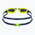 Plavecké brýle Aquasphere Xceed bright yellow/navy blue/mirror yellow titanium EP3037104LMY 5