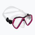 Potápěčská maska Aqualung Cub transparentní/růžová junior MS5530002