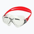 Plavecká maska Aquasphere Vista white/red/clear