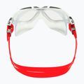 Plavecká maska Aquasphere Vista white/red/clear 3