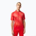 Lacoste pánská tenisová polokošile červená DH5177