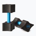 Ćinky na aquafitness TYR Aquatic Resistance Dumbbells black/blue