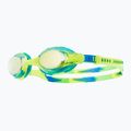 Dětské plavecké brýle TYR Swimple Tie Dye Mirrored gold/green/blue