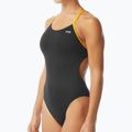 Dámské jednodílné plavky TYR Hexa Cutoutfit black/gold 4