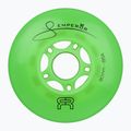 Kolečka na kolečkové brusle FR Skates Downtown Wheel 84mm/85A Emperor X4 green/green