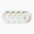 Kolečka na kolečkové brusle Luminous Led Wheels Duo 72mm/85A X4 white/pearl